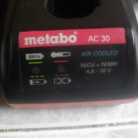 Зарядно METABO C60/METABO AC30/-4,8-15,6-18 Волта-MAKITA 7,2 V - Японско-Оригинално-Отлично, снимка 9 - Други инструменти - 36813350