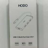 USB C към 2 HDMI адаптер за два монитора, 6 IN 1 докинг станция, снимка 8 - Кабели и адаптери - 43186808
