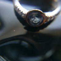  Сребърен пръстен с танзанит, снимка 2 - Пръстени - 26273260