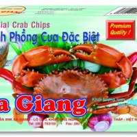 Sa Giang Crab Chips / Са Гианг Чипс от Раци 200гр, снимка 1 - Домашни продукти - 33364339
