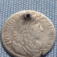 Сребърна монета 1 1/2 Екю 1660г. Луй XIV Руан Франция 28457, снимка 1 - Нумизматика и бонистика - 42968368