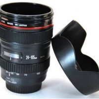 Термо чаша с формата на обектив за фотоапарат, снимка 6 - Други - 26913180