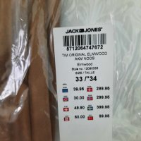 Jack & Jones - Дънки, Slim Fit, размер  W33/"34.                                                   , снимка 10 - Дънки - 39660334