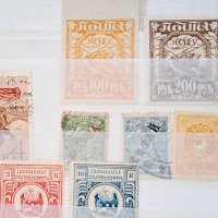 Малка колекция,марки Русия /СССР- 1889-1925 г., снимка 1 - Филателия - 36995215