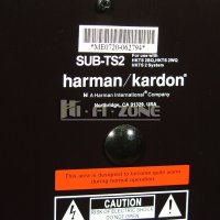  Субуфер Harman/kardon sub ts2 , снимка 7 - Тонколони - 33657613