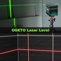 Нов Зелен Лазерен Нивелир OGETO LLG1 IP54 Самонивелиращ с Кръстосани Линии, снимка 7 - Други стоки за дома - 43560428
