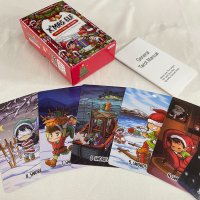 Коледни таро карти - X'mas Elf Red Edition Tarot и Green Edition 7х12см, книжка, снимка 6 - Карти за игра - 43392648