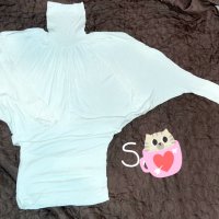 Поло с прилеп ръкави, снимка 1 - Блузи с дълъг ръкав и пуловери - 27804363
