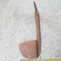 Стар кован нож за рязане на копита, снимка 2 - Антикварни и старинни предмети - 33286538
