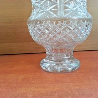 кристална купа ваза фруктиера, снимка 6 - Антикварни и старинни предмети - 27012231