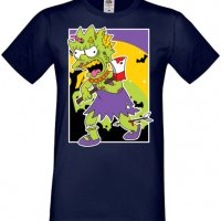 Мъжка тениска The Simpsons Lisa Simpson 01,Halloween,Хелоуин,Празник,Забавление,Изненада,Обичаи,, снимка 6 - Тениски - 38136856