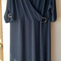 Дамска рокля голям размер, снимка 1 - Рокли - 32504529