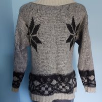Пухкаво мохерно поло с ламена нишка / голям размер , снимка 5 - Блузи с дълъг ръкав и пуловери - 12423264