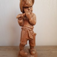Стара дървена фигура, снимка 1 - Антикварни и старинни предмети - 43466864