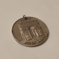 Винтидж медальон - PARIS Arc de Triomphe /колекционерски, снимка 7 - Антикварни и старинни предмети - 32649574