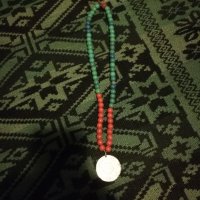 Броеница, османска, мюсюлманска, турска броеница с турския символ, снимка 1 - Други ценни предмети - 37899493