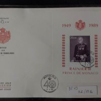 Монако 1989 - FDC, снимка 1 - Филателия - 38948646