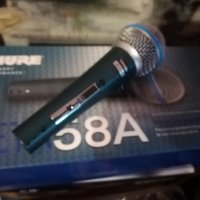 shure beta 58s-profi microphone-внос швеицария, снимка 9 - Микрофони - 29008386