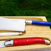 Laguiole комплект ножове и сатър. , снимка 6 - Прибори за хранене, готвене и сервиране - 33076942