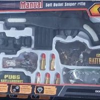 Детска пушка Снайпер с патрони PlayerUnknown's Battlegrounds, снимка 1 - Други - 43252543