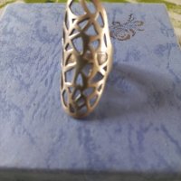 Дамски сребърен пръстен., снимка 1 - Пръстени - 43605354