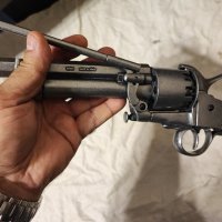 Конфедерален граждански военен револвер LeMat. Реплика на пистолет с барабан , снимка 2 - Бойно оръжие - 21489340