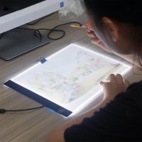 A4 лайтбокс GIDEATECH -Професионалната дъска с ЛЕД осветление за прекопиране на графики , илюстрации, снимка 8 - Рисуване и оцветяване - 43717407
