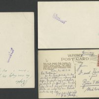  Великобритания 1900-25г. - 3 пътували картички , снимка 2 - Филателия - 38152064