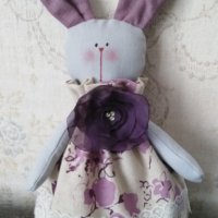 Текстилна декорация зайченце-момченца и момиченца, снимка 4 - Кукли - 28161803