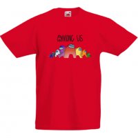 Детска тениска Among Us 4, снимка 3 - Детски тениски и потници - 32918970