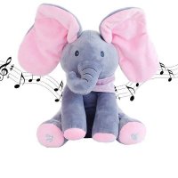 Детско пеещо слонче, снимка 5 - Плюшени играчки - 34705628