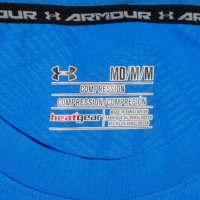 Under Armour оригинална тениска M спортна фланелка Compression UA, снимка 3 - Спортни дрехи, екипи - 28722752