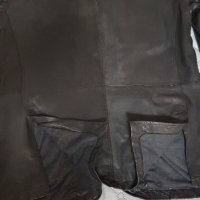 Черно мъжко яке от мека естествена кожа  марка Joop  в отлично състояние-220лв , снимка 9 - Якета - 39641365