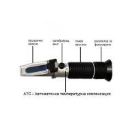 Рефрактометър тестер за антифриз , електролита на акумулатора и течността за чистачки , снимка 5 - Аксесоари и консумативи - 26716867