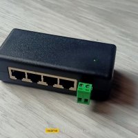 PoE injector 4 port IP NVR POE, снимка 3 - Комплекти за видеонаблюдение - 39010821