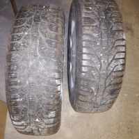 Зимни гуми със стоманени джанти , снимка 5 - Гуми и джанти - 36531505
