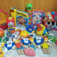 Огромен лот бебешки играчки, Fischer price, Vtech и други, снимка 10 - Образователни игри - 34794472