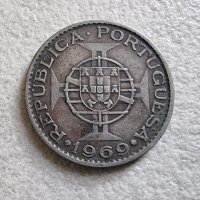 Монета. Ангола. 10 долара. 1969 година., снимка 4 - Нумизматика и бонистика - 40774214