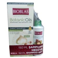 BIOBLAS Шампоан с чесън против косопад и Балсам с кератин и колаген, снимка 4 - Продукти за коса - 42898139