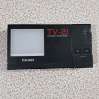 Casio TV-21 LCD Портативен / преносим винтидж телевизор Касио / Ретро, снимка 1 - Телевизори - 27839617