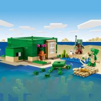 LEGO® Minecraft™ 21254 - Къща на плажа на костенурките, снимка 5 - Конструктори - 43849214