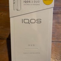 IQOS 3 DUO нов комплект. Бял, снимка 1 - Електронни цигари - 37808048