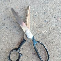 Стара ножица за рязане на плат, снимка 2 - Антикварни и старинни предмети - 39669143