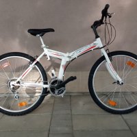 Продавам колела внос от Германия сгъваем велосипед FOLDING MTB 26 цола , снимка 1 - Велосипеди - 33009354