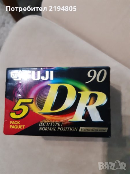 АУДИО КАСЕТИ FUJI DR 90, снимка 1