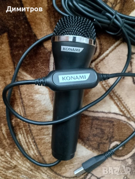 Микрофон Konami ps2/ps3/Xbox,Wii,PC, снимка 1