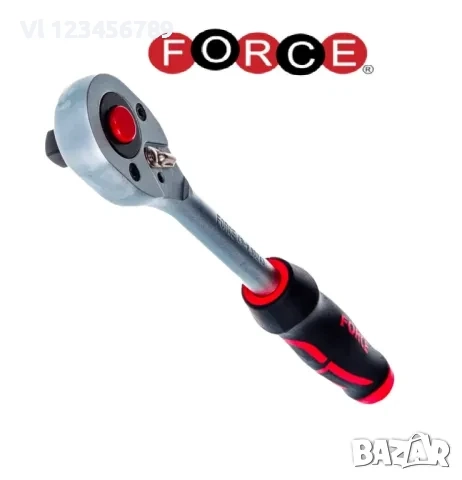Тресчотка 1/2" 24 зъба FORCE, снимка 1