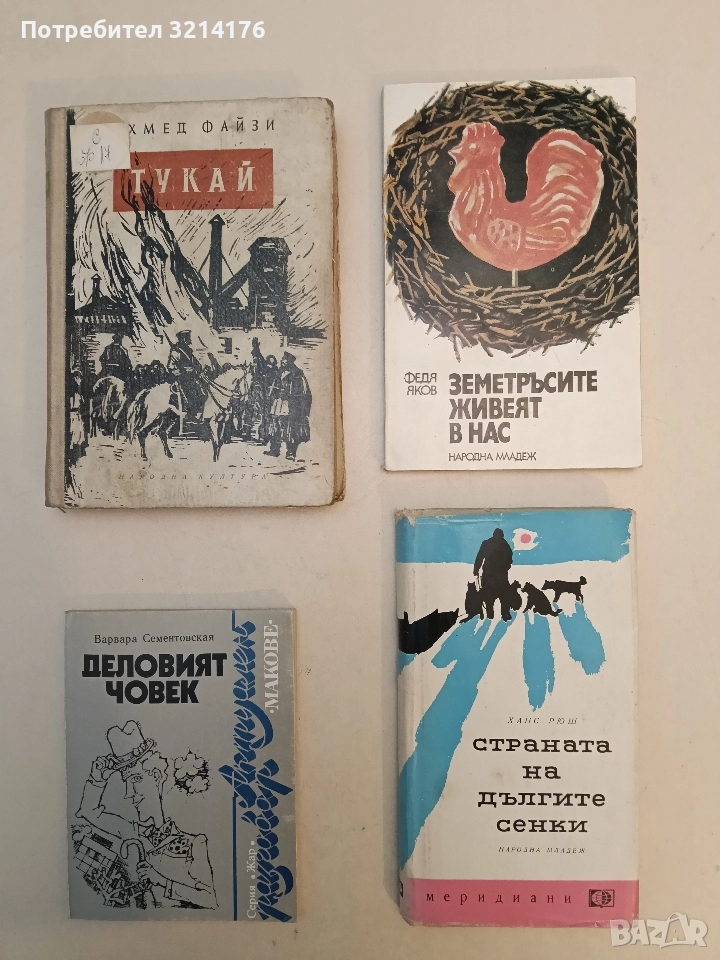 Страната на дългите сенки - Ханс Рюш , снимка 1