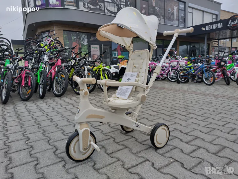 BYOX Детска триколка JUNO бежов, снимка 1