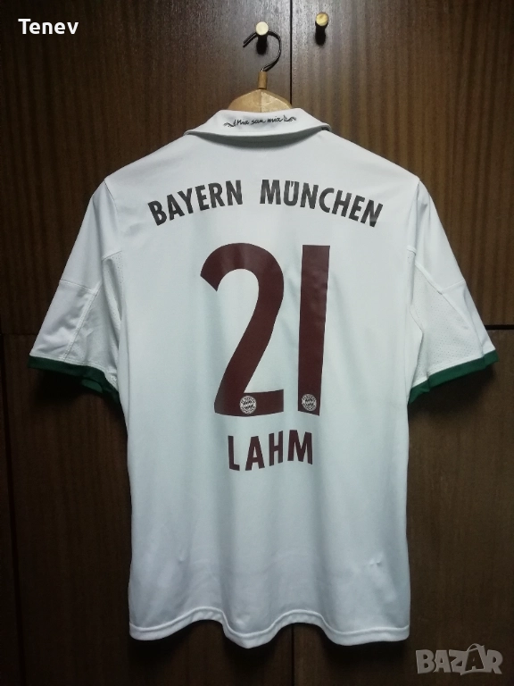 Bayern Munich Lahm Adidas 2013 2014 Away Oktoberfest оригинална тениска фланелка екип Байерн Мюнхен , снимка 1